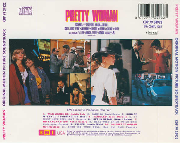 Various – Pretty Woman (Original Motion Picture Soundtrack) cd nuevo - Imagen 2