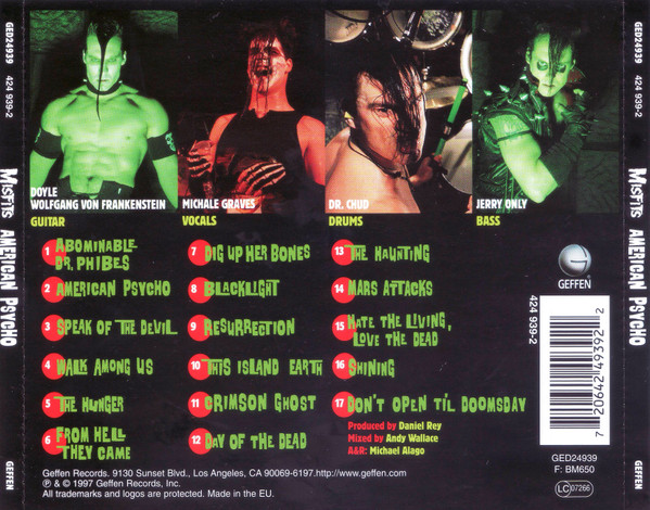 Misfits – American Psycho cd nuevo - Imagen 2