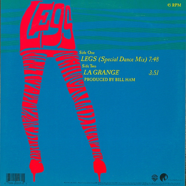 ZZ Top – Legs maxi single usado - Imagen 2
