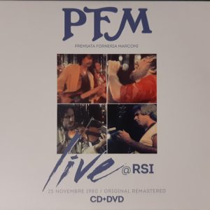 PFM, Premiata Forneria Marconi – Live@RSI   cd nuevo