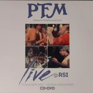 PFM, Premiata Forneria Marconi – Live@RSI   cd nuevo