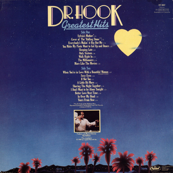 Dr. Hook – Greatest Hits vinilo usado - Imagen 2