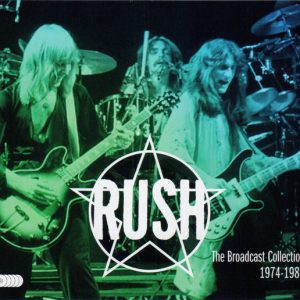 Rush – The Broadcast Collection 1974-1980 box cd quintuple nuevo