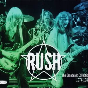 Rush – The Broadcast Collection 1974-1980   box cd quintuple nuevo