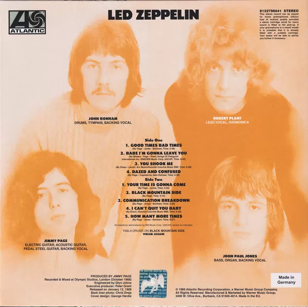 Led Zeppelin – Led Zeppelin vinilo nuevo - Imagen 2