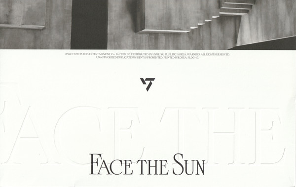 Seventeen – Face The Sun CD, Album, Control ver. ( version Ep.1 Control) nuevo