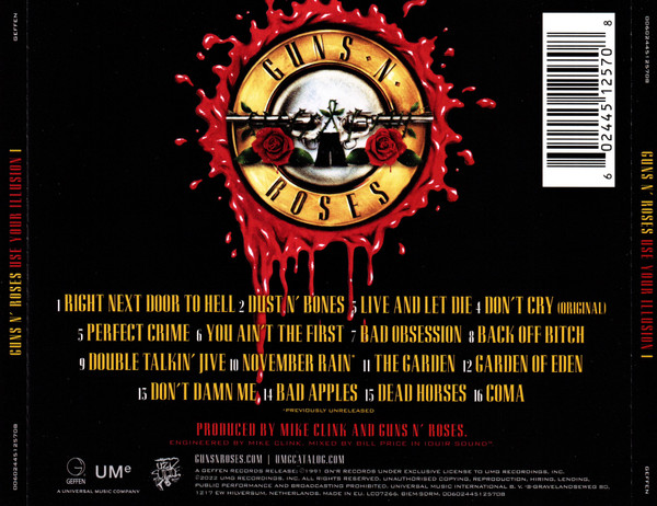 Guns N' Roses – Use Your Illusion I cd nuevo - Imagen 2