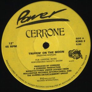 Cerrone – Trippin' On The Moon / Give Me Love   maxi single usado