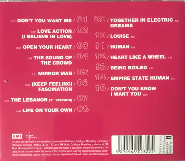 Human League – Essential cd nuevo - Imagen 2