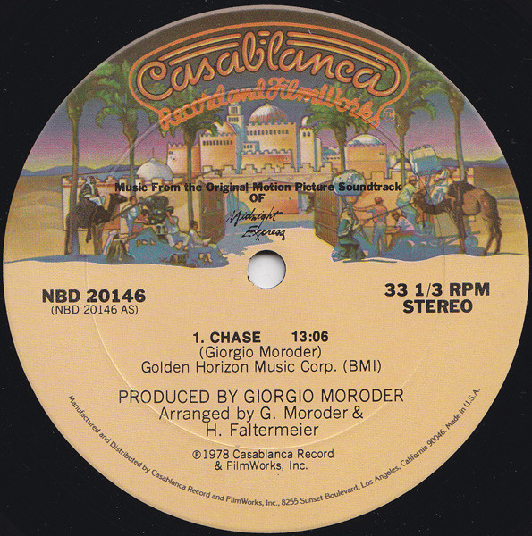 Giorgio Moroder – Chase maxi single usado - Imagen 2