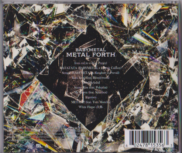 Babymetal – Metal Forth cd nuevo - Imagen 2