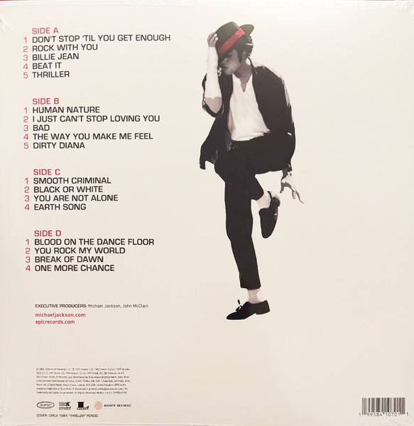 Michael Jackson – Number Ones vinilo color rojo nuevo - Imagen 2