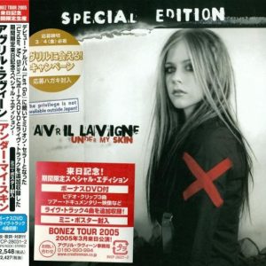 Avril Lavigne – Under My Skin cd + dvd usado