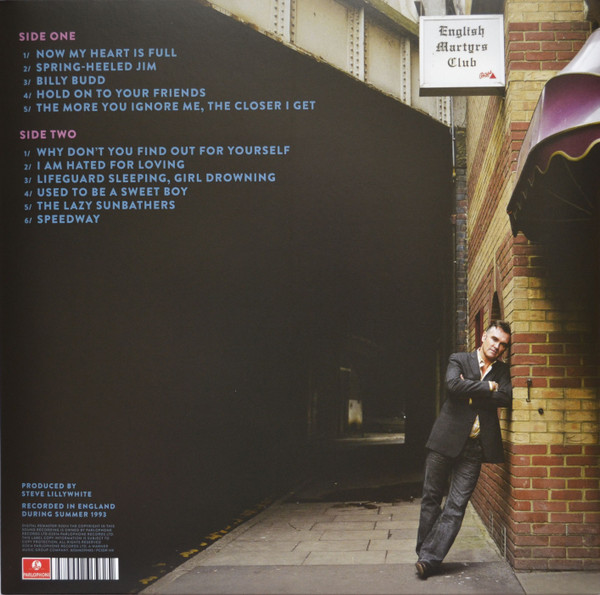 Morrissey – Vauxhall And I vinilo nuevo - Imagen 2