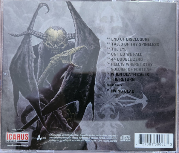 Hypocrisy – End Of Disclosure cd nuevo - Imagen 2
