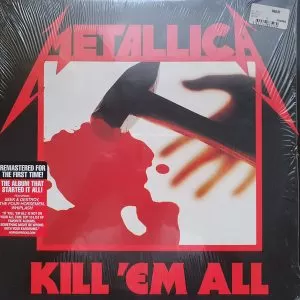 Metallica – Kill 'Em All  vinilo nuevo