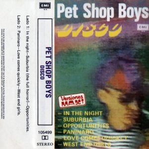 Pet Shop Boys – Disco cassette usado