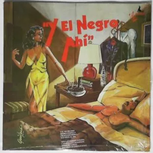 Elliot Romero, Juan B. Fernandez Y Su Orquesta – Y El Negro Ahi vinilo usado
