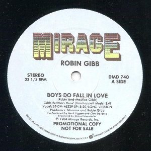 Robin Gibb – Boys Do Fall In Love maxi single usado