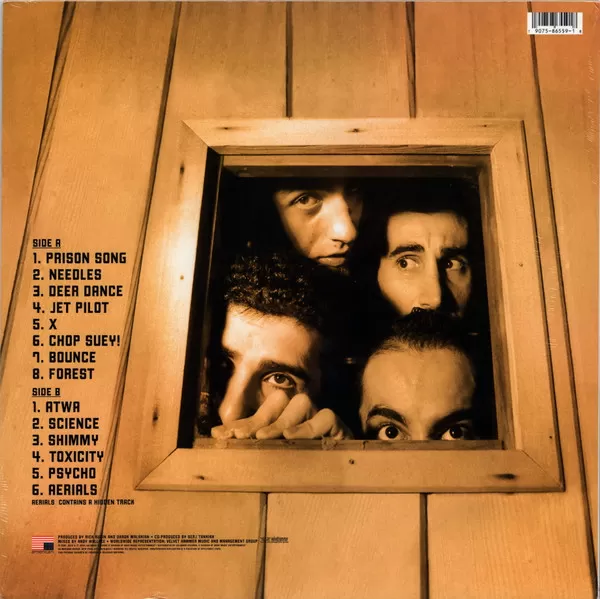 System Of A Down – Toxicity vinilo nuevo - Imagen 2