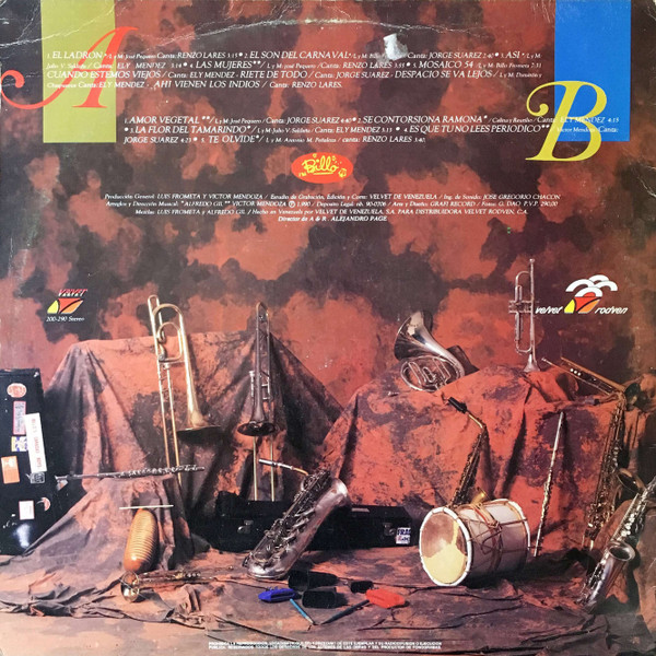 Billo's Caracas Boys – Amor Vegetal vinilo usado - Imagen 2