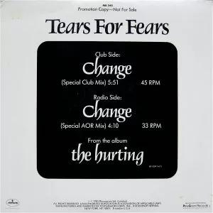 Tears For Fears – Change maxi single usado