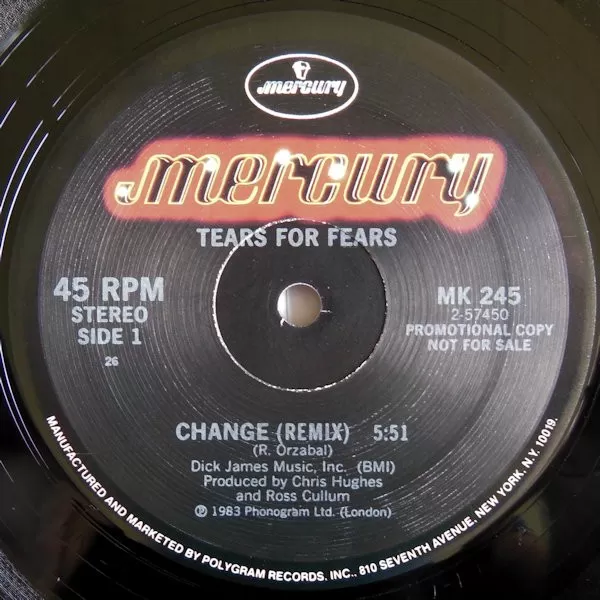 Tears For Fears – Change maxi single usado - Imagen 2