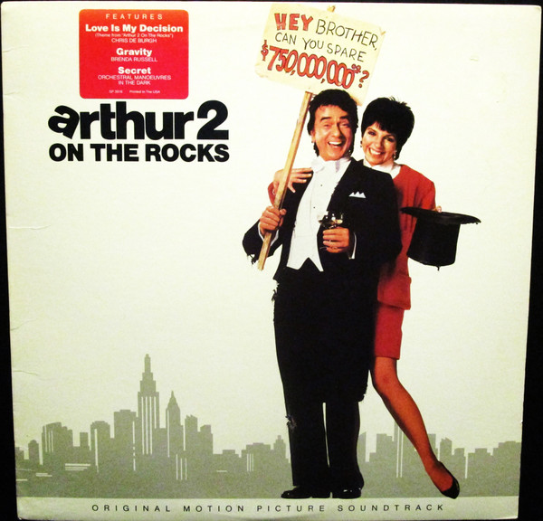 Various – Arthur 2 On The Rocks - Original Motion Picture Soundtrack vinilo usado