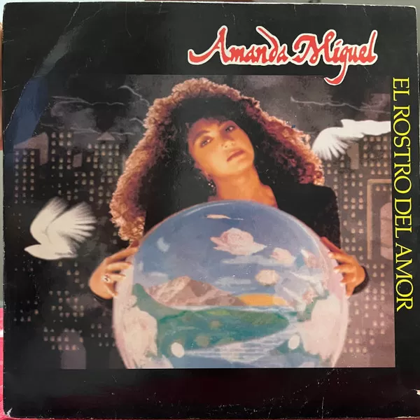 Amanda Miguel – El Rostro Del Amor vinilo usado