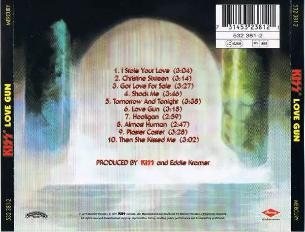 Kiss – Love Gun cd nuevo - Imagen 2
