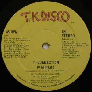 T-Connection – At Midnight maxi single usado