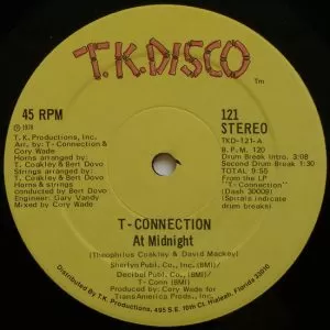 T-Connection – At Midnight   maxi single usado