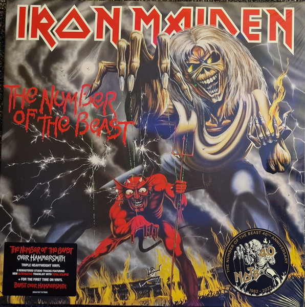 Iron Maiden – The Number Of The Beast / Beast Over Hammersmith vinilo tripe nuevo