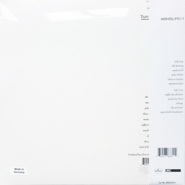 Tears For Fears – The Hurting vinilo nuevo - Imagen 2