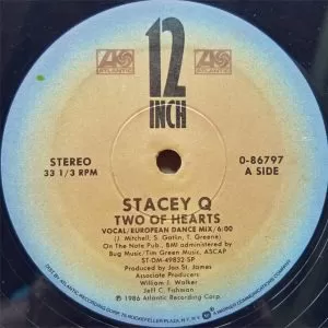 Stacey Q – Two Of Hearts (European Mix)  maxi single usado