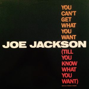 Joe Jackson – You Can't Get What You Want (Till You Know What You Want)   maxi single usado