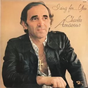 Charles Aznavour – I Sing For... You vinilo usado