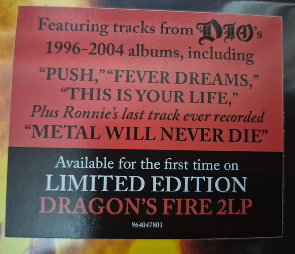 Dio – The Very Beast Of Dio Vol.2 vinilo doble nuevo - Imagen 3