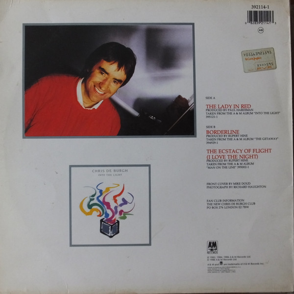 Chris de Burgh – The Lady In Red maxi single usado - Imagen 2