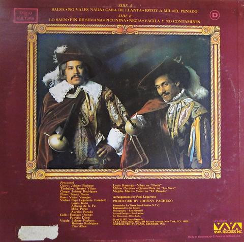 Pupi & Pacheco – Los Dos Mosqueteros - The Two Musketeers vinilo usado - Imagen 2