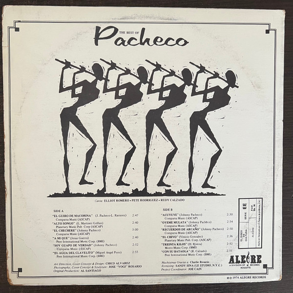 Pacheco – Lo Mejor De Pacheco vinilo usado - Imagen 2