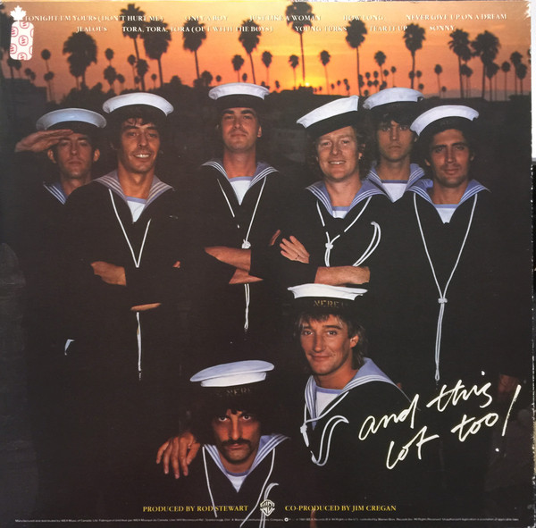 Rod Stewart – Tonight I'm Yours vinilo usado - Imagen 2