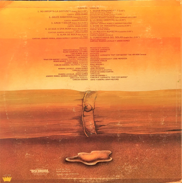Sonero Clasico Del Caribe – El Sabor Del Son vinilo usado - Imagen 2