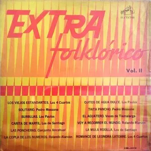 Various – Extra Folklórico - Vol. II   vinilo usado