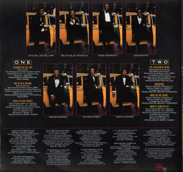 The Temptations – Reunion vinilo usado - Imagen 2
