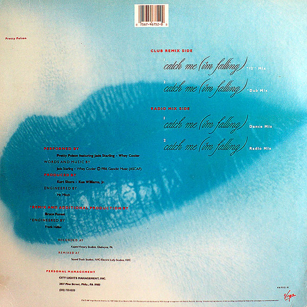 Pretty Poison – Catch Me (I'm Falling) maxi single usado - Imagen 2