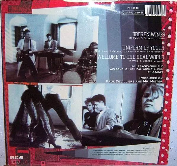 Mr. Mister – Broken Wings maxi single usado - Imagen 2