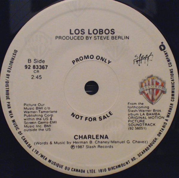 Los Lobos – La Bamba vinilo single 7" usado - Imagen 2