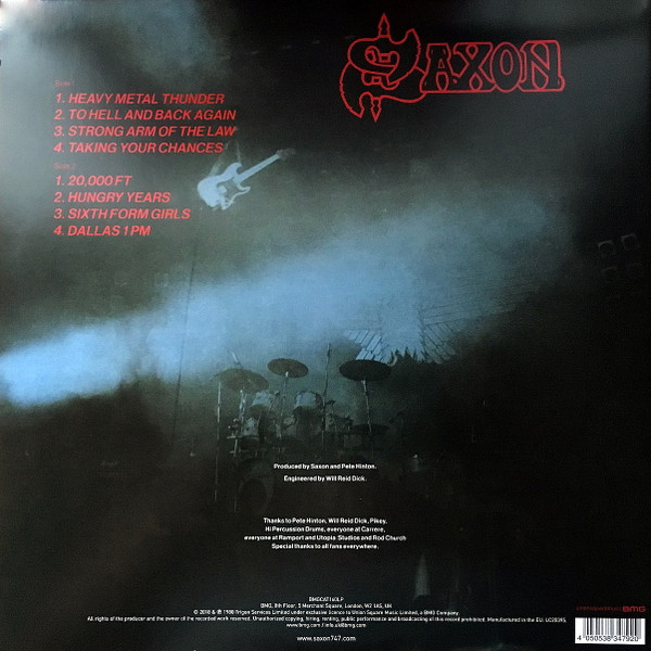 Saxon – Strong Arm Of The Law vinilo nuevo - Imagen 2