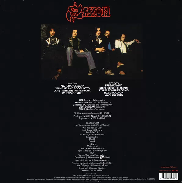 Saxon – Wheels Of Steel vinilo nuevo - Imagen 2
